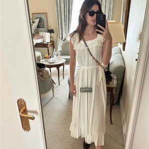 NWT Doen Sycamore Dress in Salt size S